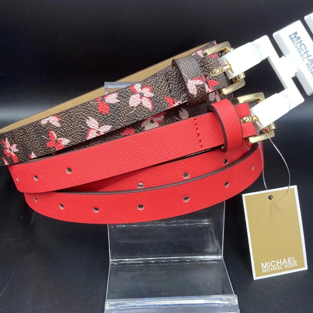 Michael Kors Belt Set (2)